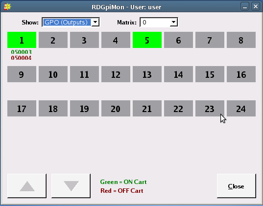 Rdgpimon screenshot with litup outputs.png