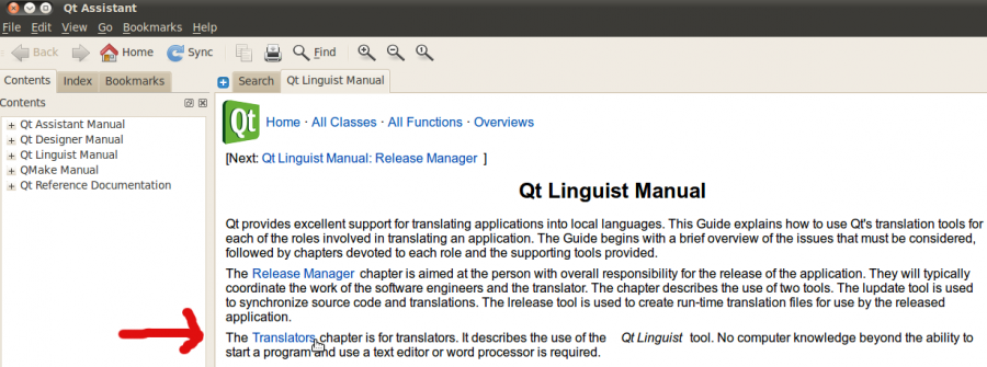 Qt 4 Linguist-Help-Section for Translators link.png